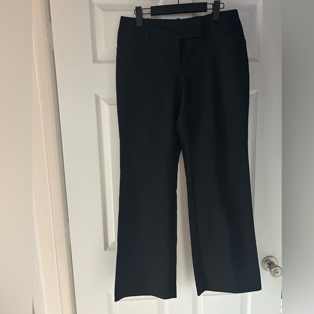 Women's Black Straight/wide Leg Pants